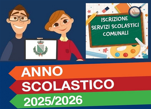 Aperte le iscrizioni ai servizi scolastici 2025/2026