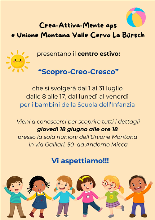 Centro estivo 2026
